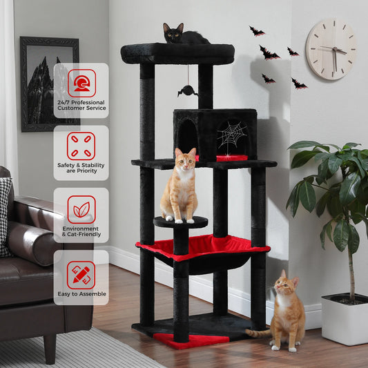 Lovely Limited Edition Dark Condo Cat Tower